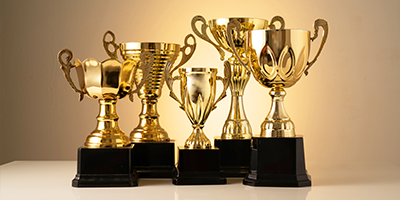 Photo of trophies