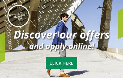 Discover our offers and apply online!